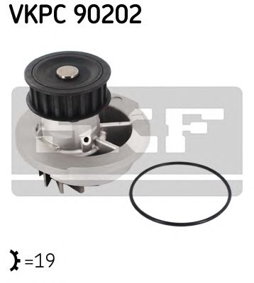 VKPC 90202 SKF - Насос охолоджуючої рідини1